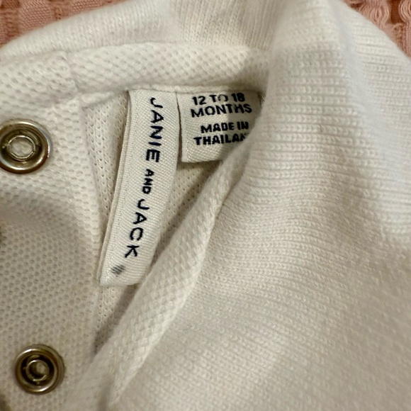 Janie and Jack Baby Romper with Giraffes - Picture 3 of 3